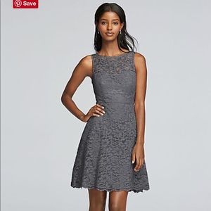 David’s bridal All over lace dress